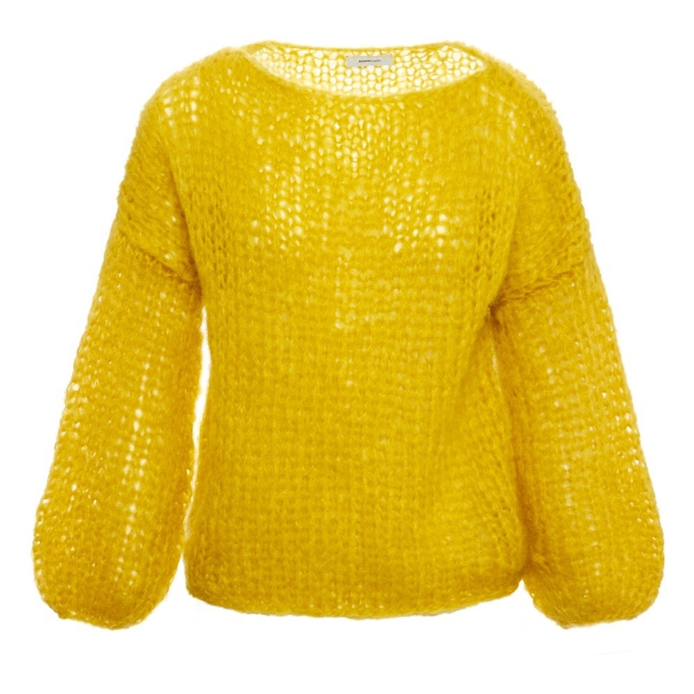 NWOT Maiami Mohair Jumper in Lemon Yellow